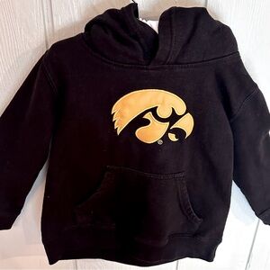 Youth Iowa Hawkeyes hoodie 4t pullover black yellow boys girls